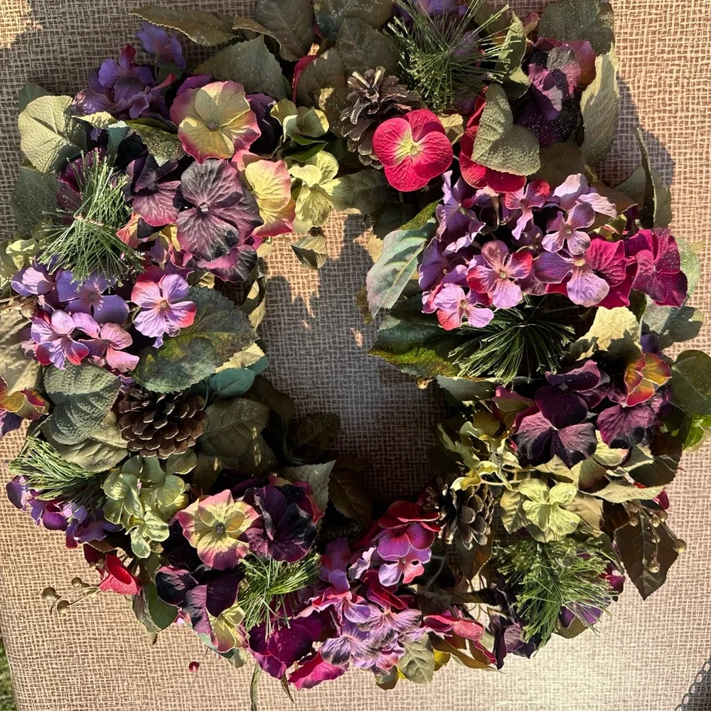 Beautiful floral wreath